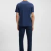 T-Shirt in Regular-Fit aus merzerisierter Baumwolle T-Shirt in Regular-Fit aus merzerisierter Baumwolle