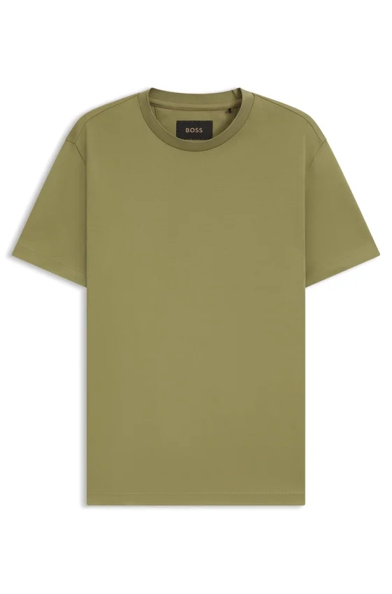 T-Shirt in Regular-Fit aus merzerisierter Baumwolle T-Shirt in Regular-Fit aus merzerisierter Baumwolle