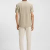 T-Shirt in Regular-Fit aus strukturierter Baumwolle T-Shirt in Regular-Fit aus strukturierter Baumwolle