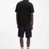 T-Shirt in Relaxed-Fit aus Interlock-Baumwolle mit Stickerei an den Schultern T-Shirt in Relaxed-Fit aus Interlock-Baumwolle mit Stickerei an den Schultern