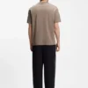 T-Shirt in Relaxed-Fit aus Interlock-Baumwolle mit Stickerei an den Schultern T-Shirt in Relaxed-Fit aus Interlock-Baumwolle mit Stickerei an den Schultern