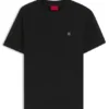 T-Shirt in Relaxed-Fit aus Interlock-Baumwolle mit Stickerei an den Schultern T-Shirt in Relaxed-Fit aus Interlock-Baumwolle mit Stickerei an den Schultern