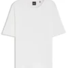 T-Shirt in Slim-Fit-Passform aus Baumwolle, Modal und Seide