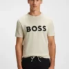 T-Shirt mit 3D-Logo aus Baumwolljersey T-Shirt mit 3D-Logo aus Baumwolljersey