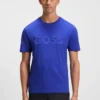 T-Shirt mit 3D-Logo aus Baumwolljersey T-Shirt mit 3D-Logo aus Baumwolljersey
