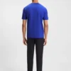 T-Shirt mit 3D-Logo aus Baumwolljersey T-Shirt mit 3D-Logo aus Baumwolljersey