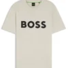 T-Shirt mit 3D-Logo aus Baumwolljersey T-Shirt mit 3D-Logo aus Baumwolljersey
