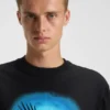 T-Shirt mit Adler-Motiv aus Baumwolljersey