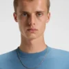 T-Shirt mit Aufdruck aus Baumwollfrottee