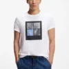 T-Shirt mit Aufdruck aus Baumwolljersey
