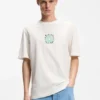 T-Shirt mit Aufdruck aus Baumwolljersey T-Shirt mit Aufdruck aus Baumwolljersey