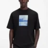 T-Shirt mit Aufdruck aus Baumwolljersey