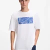 T-Shirt mit Aufdruck aus Baumwolljersey