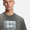 T-Shirt mit Aufdruck aus Baumwolljersey