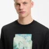 T-Shirt mit Aufdruck aus Baumwolljersey