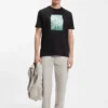 T-Shirt mit Aufdruck aus Baumwolljersey