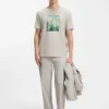 T-Shirt mit Aufdruck aus Baumwolljersey