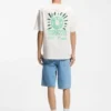 T-Shirt mit Aufdruck aus Baumwolljersey T-Shirt mit Aufdruck aus Baumwolljersey