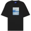 T-Shirt mit Aufdruck aus Baumwolljersey
