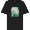 T-Shirt mit Aufdruck aus Baumwolljersey