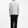 T-Shirt mit Bubble-Jacquard-Struktur aus einer Baumwollmischung T-Shirt mit Bubble-Jacquard-Struktur aus einer Baumwollmischung
