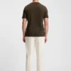 T-Shirt mit Bubble-Jacquard-Struktur aus einer Baumwollmischung T-Shirt mit Bubble-Jacquard-Struktur aus einer Baumwollmischung