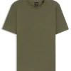 T-Shirt mit Bubble-Jacquard-Struktur aus einer Baumwollmischung T-Shirt mit Bubble-Jacquard-Struktur aus einer Baumwollmischung