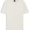 T-Shirt mit Bubble-Jacquard-Struktur aus einer Baumwollmischung T-Shirt mit Bubble-Jacquard-Struktur aus einer Baumwollmischung