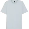 T-Shirt mit Bubble-Jacquard-Struktur aus einer Baumwollmischung T-Shirt mit Bubble-Jacquard-Struktur aus einer Baumwollmischung