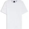 T-Shirt mit Bubble-Jacquard-Struktur aus einer Baumwollmischung T-Shirt mit Bubble-Jacquard-Struktur aus einer Baumwollmischung