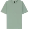 T-Shirt mit Bubble-Jacquard-Struktur aus einer Baumwollmischung T-Shirt mit Bubble-Jacquard-Struktur aus einer Baumwollmischung