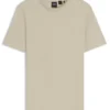 T-Shirt mit Bubble-Jacquard-Struktur aus einer Baumwollmischung T-Shirt mit Bubble-Jacquard-Struktur aus einer Baumwollmischung