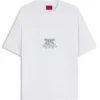 T-Shirt mit College-Motiven aus Baumwolljersey