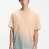 T-Shirt mit Dip-Dye-Logo aus Baumwolljersey T-Shirt mit Dip-Dye-Logo aus Baumwolljersey