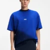 T-Shirt mit Dip-Dye-Logo aus Baumwolljersey T-Shirt mit Dip-Dye-Logo aus Baumwolljersey