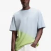 T-Shirt mit Dip-Dye-Logo aus Baumwolljersey T-Shirt mit Dip-Dye-Logo aus Baumwolljersey