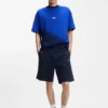 T-Shirt mit Dip-Dye-Logo aus Baumwolljersey T-Shirt mit Dip-Dye-Logo aus Baumwolljersey