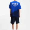 T-Shirt mit Dip-Dye-Logo aus Baumwolljersey T-Shirt mit Dip-Dye-Logo aus Baumwolljersey