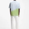T-Shirt mit Dip-Dye-Logo aus Baumwolljersey T-Shirt mit Dip-Dye-Logo aus Baumwolljersey