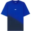 T-Shirt mit Dip-Dye-Logo aus Baumwolljersey T-Shirt mit Dip-Dye-Logo aus Baumwolljersey