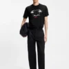 T-Shirt mit Dobermann-Print aus Baumwolljersey