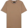 T-Shirt mit doppeltem Kragen aus Baumwolle und Seide T-Shirt mit doppeltem Kragen aus Baumwolle und Seide