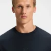 T-Shirt mit farblich abgestimmtem Aufdruck aus Interlock-Baumwolle T-Shirt mit farblich abgestimmtem Aufdruck aus Interlock-Baumwolle