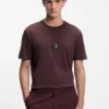 T-Shirt mit Farbverlauf-Logo aus Baumwolljersey T-Shirt mit Farbverlauf-Logo aus Baumwolljersey