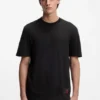 T-Shirt mit Farbverlauf-Logo aus Baumwolljersey T-Shirt mit Farbverlauf-Logo aus Baumwolljersey