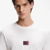 T-Shirt mit Farbverlauf-Logo aus Baumwolljersey T-Shirt mit Farbverlauf-Logo aus Baumwolljersey