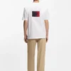 T-Shirt mit Farbverlauf-Logo aus Baumwolljersey T-Shirt mit Farbverlauf-Logo aus Baumwolljersey