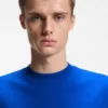 T-Shirt mit Flaggenlogo aus Baumwolljersey T-Shirt mit Flaggenlogo aus Baumwolljersey