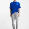 T-Shirt mit Flaggenlogo aus Baumwolljersey T-Shirt mit Flaggenlogo aus Baumwolljersey