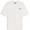 T-Shirt mit Flaggenlogo aus Baumwolljersey T-Shirt mit Flaggenlogo aus Baumwolljersey
